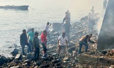 Satpol PP Ternate Ikut Jumat Bersih di Kawasan Pandara Kananga