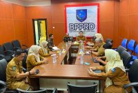 BP2RD Ternate saat gelar pertemuan bersama Kejari Ternate.