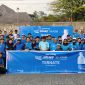 Wali Kota Tauhid didampingi Kepala Dinas Pemuda dan Olahraga (Dispora) Kota Ternate, Sutopo Abdullah, serta sejumlah komunitas lari lokal.