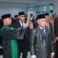 Amiruddin Abd. Hamid saat diambil sumpah/janji jabatan.